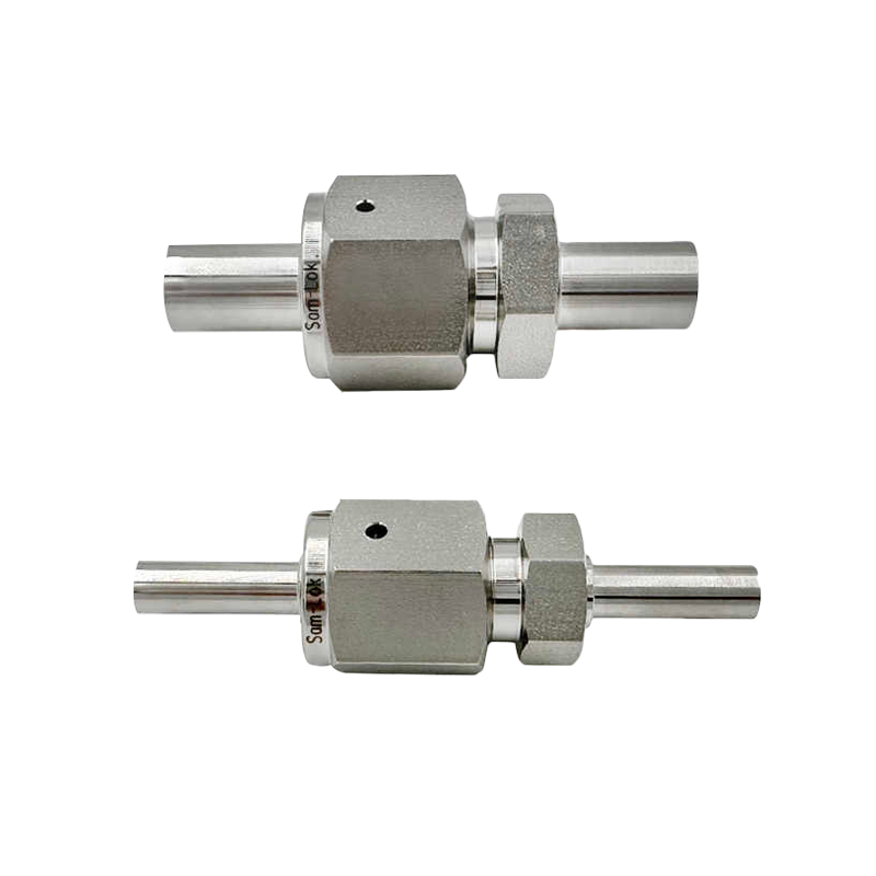 Сальник для стыковой сварки с короткой трубкой VAR VCR из нержавеющей стали