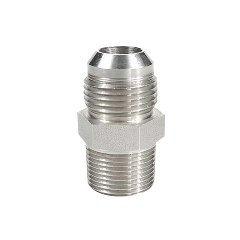 Нержавеющая сталь SAE 37 градусов JIC NPT Мужской адаптер трубки гидравлических фитингов